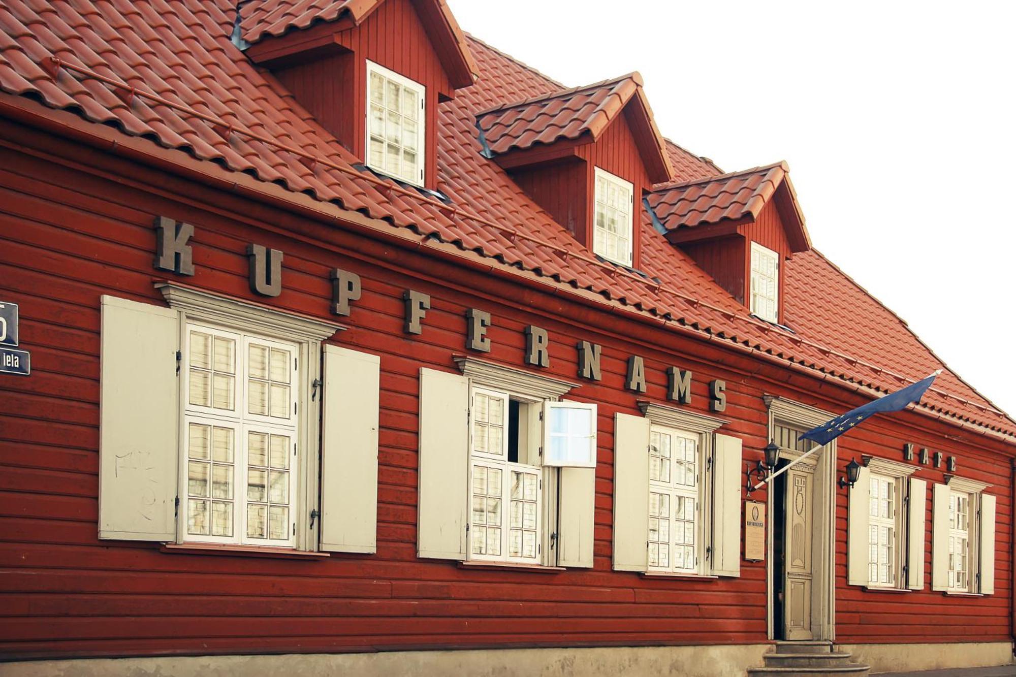 Kupfernams Hotel Ventspils Eksteriør billede
